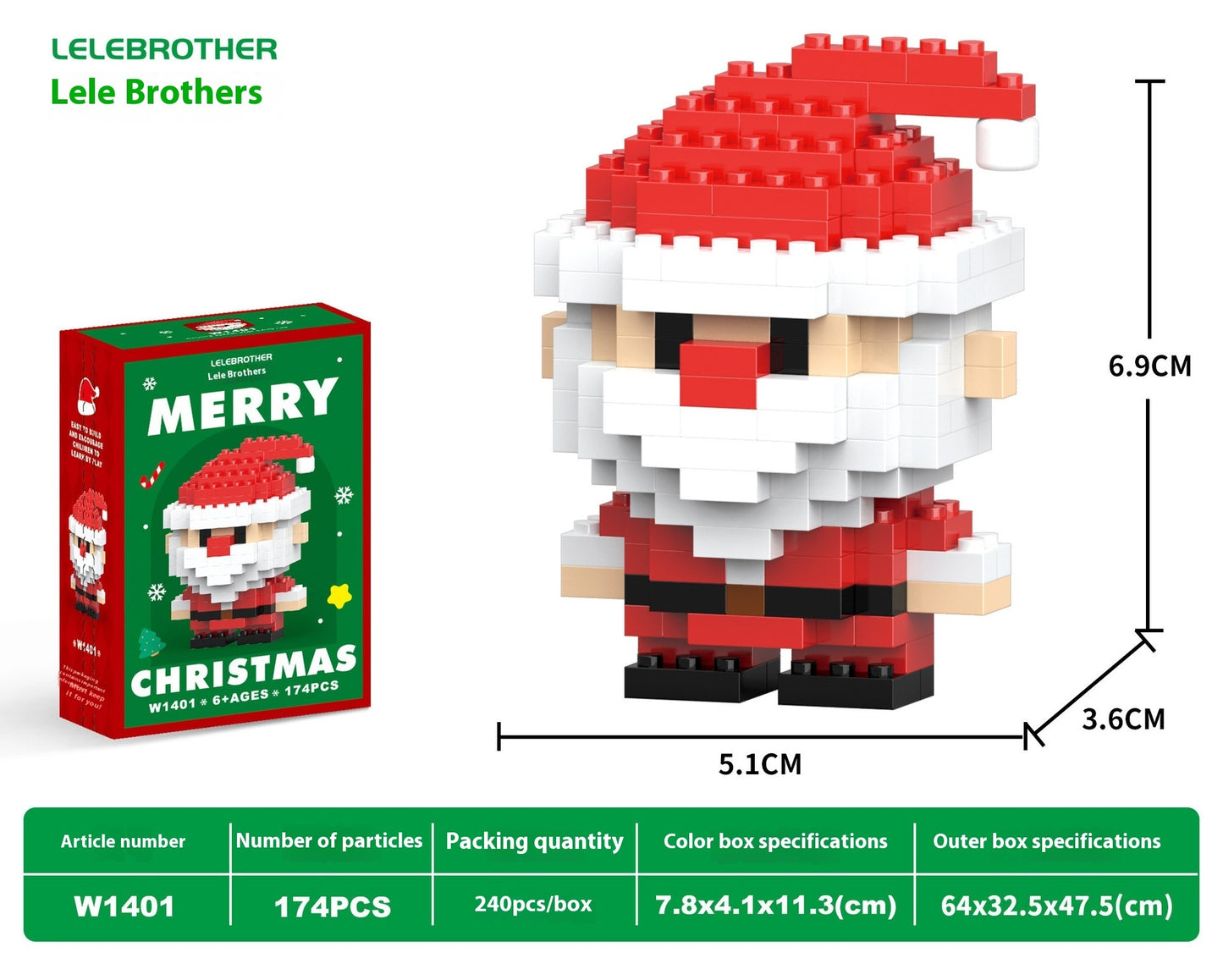 Weihnachtsbausteinfiguren – Kreativspaß für die ganze Familie