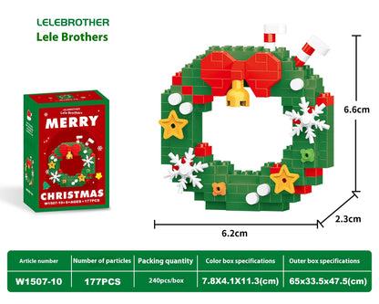 Weihnachtsbausteinfiguren – Kreativspaß für die ganze Familie
