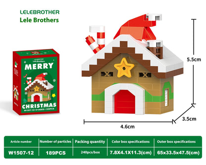 Weihnachtsbausteinfiguren – Kreativspaß für die ganze Familie