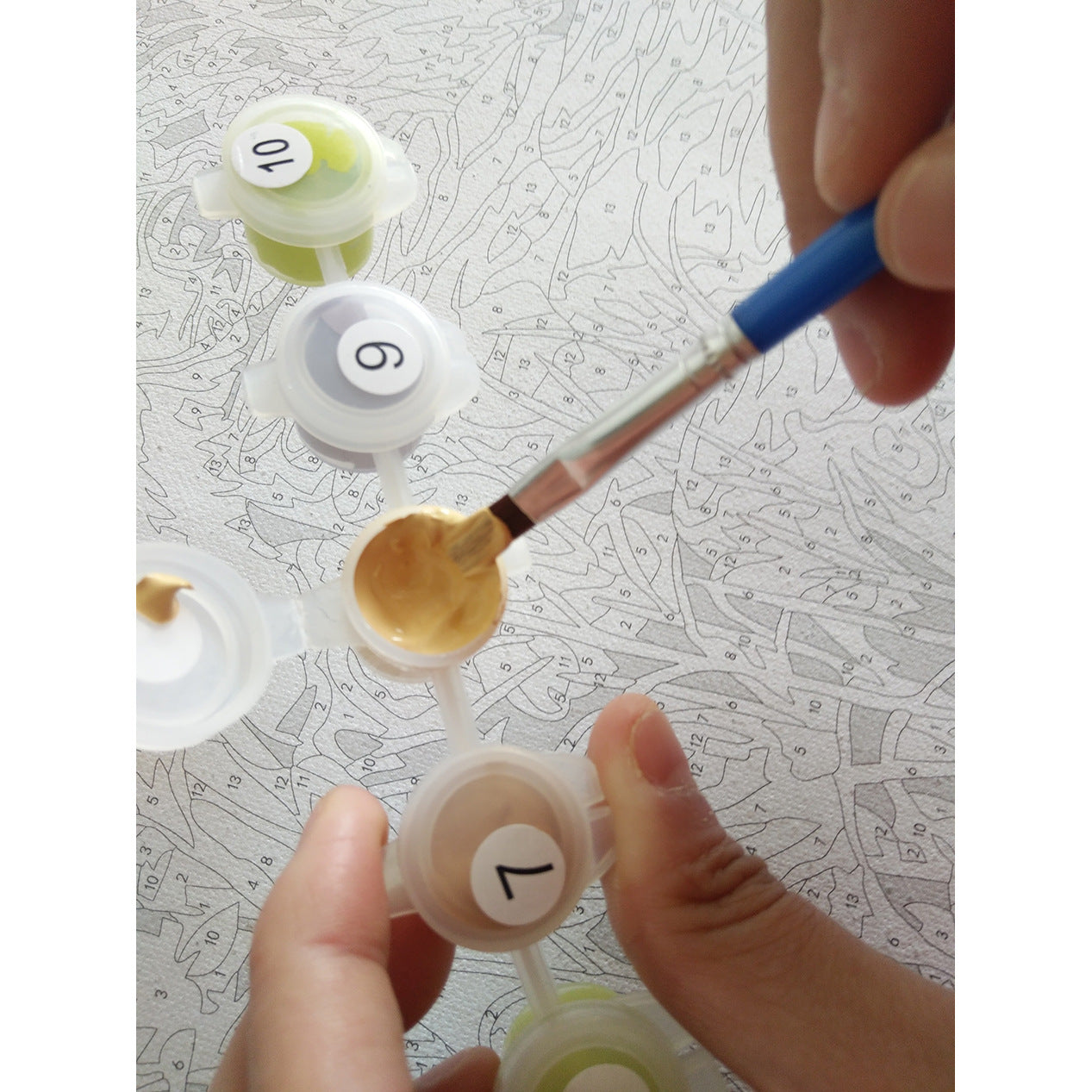 Paint by Numbers | Sunset Mountain