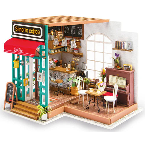 Simons Café | Miniatur-Bastelset mit LED 