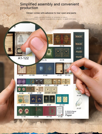 Zauberstabladen | Miniatur-Bastelset 