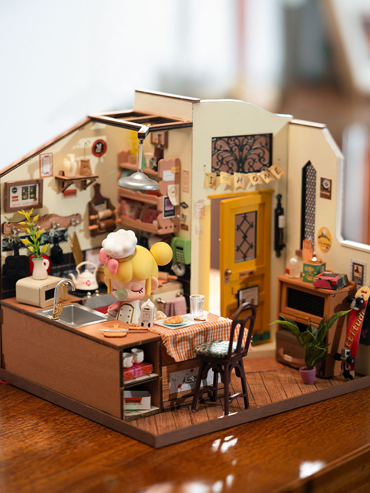 Gemütliche Küche | DIY-Miniaturhaus mit LED