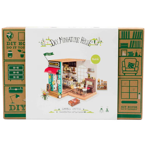 Simons Café | Miniatur-Bastelset mit LED 