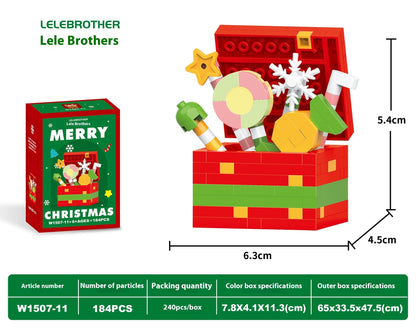 Weihnachtsbausteinfiguren – Kreativspaß für die ganze Familie