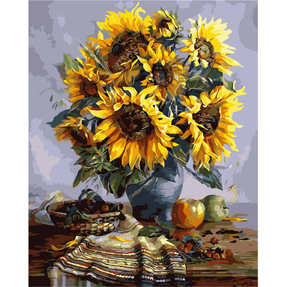 Paint by Numbers | Sunflowers