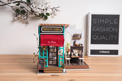 Simons Café | Miniatur-Bastelset mit LED 