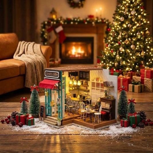 Simons Café | Miniatur-Bastelset mit LED 