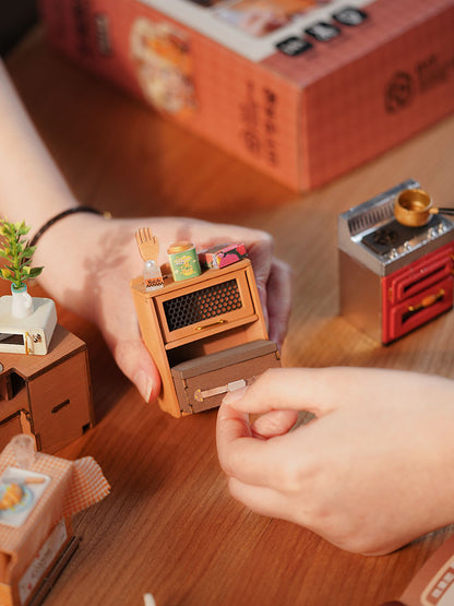 Gemütliche Küche | DIY-Miniaturhaus mit LED