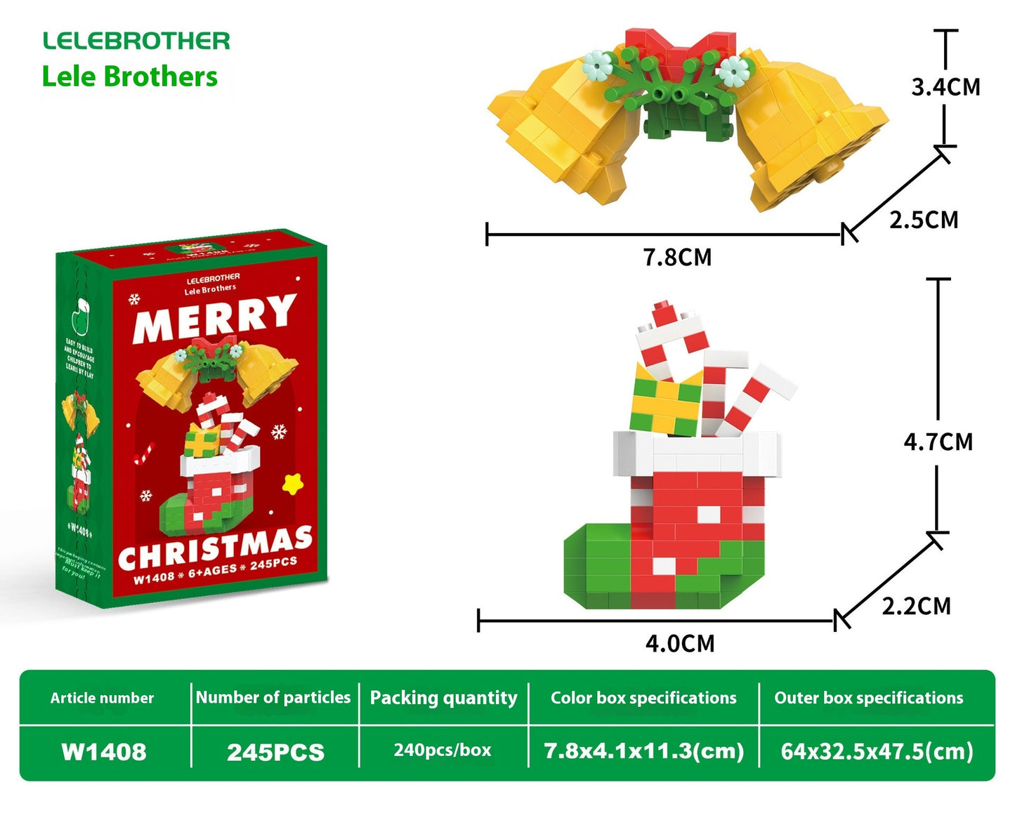 Weihnachtsbausteinfiguren – Kreativspaß für die ganze Familie