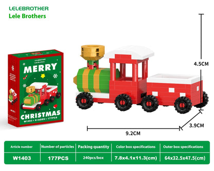 Weihnachtsbausteinfiguren – Kreativspaß für die ganze Familie