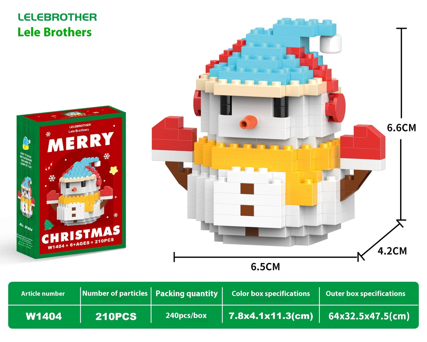 Weihnachtsbausteinfiguren – Kreativspaß für die ganze Familie